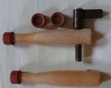 Zapfhahn Anschlaghahn Bierzapfgarnitur F.A. Kesper gebraucht Kunststoff Nachlass