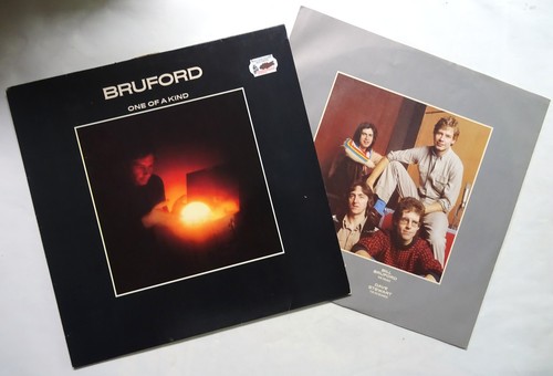 Bruford one kind lp vinyl - bruford, of