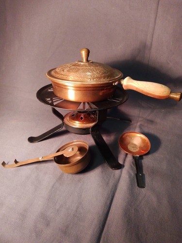 Vintage kupfer flambier set - kupfer,