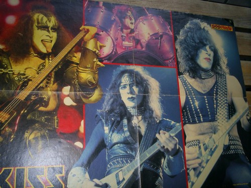 Kiss vintage s poster - 80's,