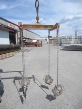 Schachtgehänge Traverse Kette Krangehänge Anschlagkette Kran Schacht Liebherr