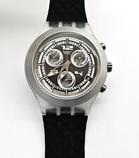 Swatch Irony Diaphane Chrono 2005 - SVCK4016 - Bufera - NEU -