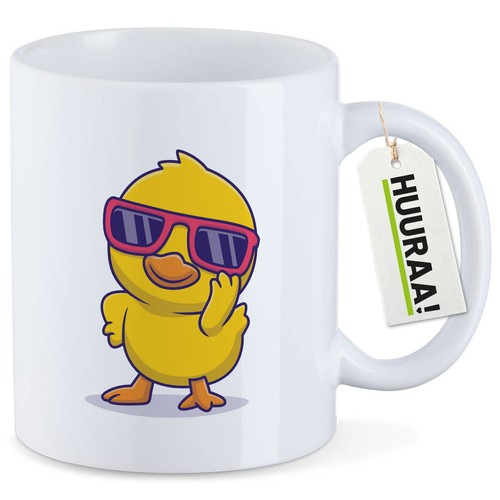 Kaffeetasse cool küken comic - kaffeetasse,