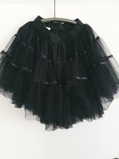 Karneval Tüllrock Schwarz