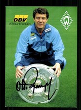 Otto Rehhagel Autogrammkarte