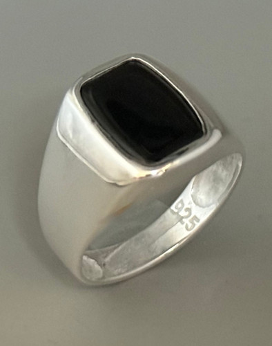 Sterling silber 925 siegelring - silber,