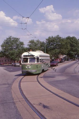 Septa pcc trolley - septa, route