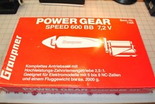 Vintage Graupner power gear