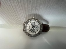 Damenuhr Fossil Armband Leder Braun  Afmbanduhr 