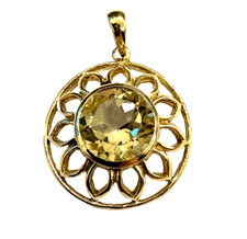 Citrinanhänger Anhänger