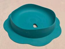 Tupperware TupperCare Silikonboden für Kinderteller,türkis, Rarität,Babyzubehör 