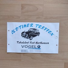 Teilnehmerschild Oldtimer Treffen Harthausen BMW Autohaus Vogel Pfalz