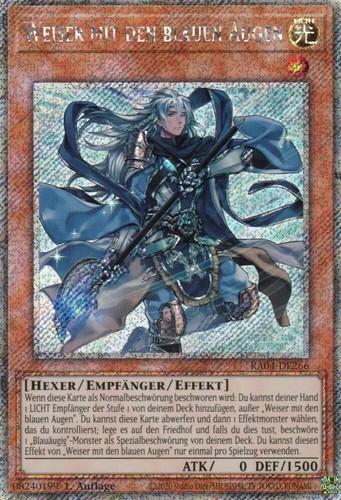 Yugioh weiser mit den - yugioh, blauen