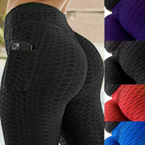 Damen yoga leggings push - yoga, up