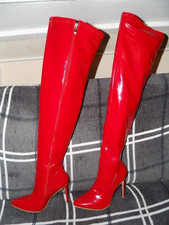 High heel stiletto - heel, overknee