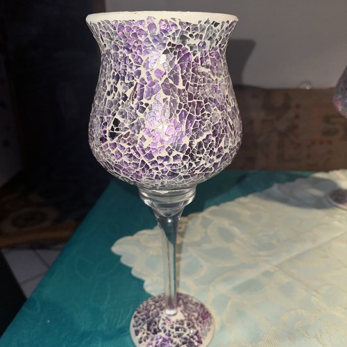 Mosaik windlicht glas - mosaik,