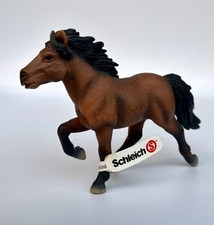 Schleich 13274 Islandpferd (2002) mit Fähnchen! Pferd Pony Stute Isländer Tier