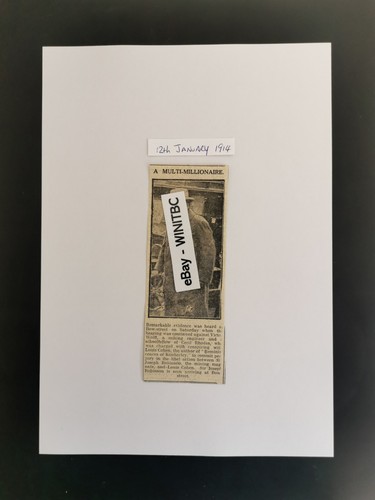 Original 1914 sir joseph - original,