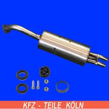 EDELSTAHL Audi A6 100 2.5 TDI (4A, C4) ENDSCHALLDÄMPFER Auspuffanlage Auspuff