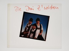 Die 3 Zwidern – deutsche Volksmusik — Original Vintage Photo 1980s