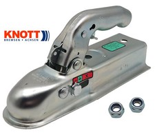 Knott Kupplung K 7,5-L bis 750kg GG 60mm eckig Zugmaul PKW Anhänger