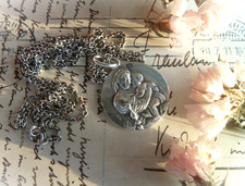 Anhänger mit Kette Silber