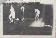 Foto, Inf.-Rgt-9, Feldschmiede nackt in Frankreich, FKK (MJ-30)1025