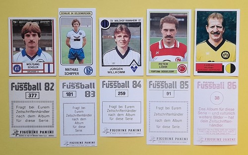 Panini 1982 bundesliga - panini,