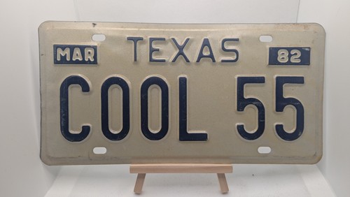 1982 texas license - texas, /