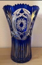 Vintage Kobaltblauer Große