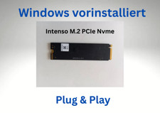 SSD Festplatte Intenso M.2 PCIe Nvme windows vorinstalliert