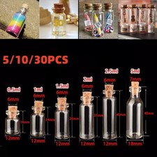 5/10/30er Set Glas Fläschchen