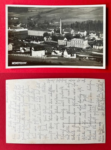 Foto meinersdorf bei - ak,