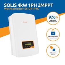Solis Wechselrichter 4kW S6 2 MPPT 1 Phase mit DC Schalter *AUSVERKAUF*