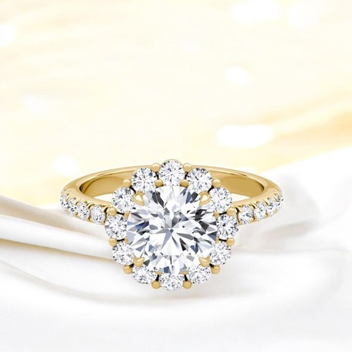 14k gelbgold eleganter ring - gelbgold,