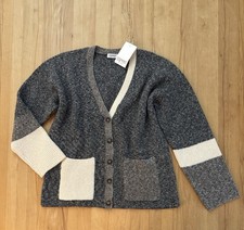 Neu Esprit Kuscheliger Damen Wolle Mix Strickjacke Cardigian Gr. M