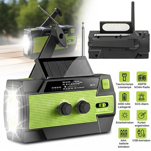 Handkurbel radio solar kurbel - radio,