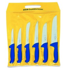 F. Dick Messerset 6tlg. “ErgoGrip” blauer Griff