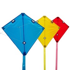 Wolkenstürmer Lenkdrachen Racer Dreiergespann - flugfertig inkl. Schnüre