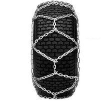 Schneeketten Spurkreuzketten 18x8.50-8 f. Aufsitzmäher Rasentraktor Schneekette
