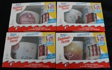 RAR!!! ALLE 4 KINDER RIEGEL SAMMELTASSEN KOMPLETTSATZ OVP 2022 - FAN EDITION