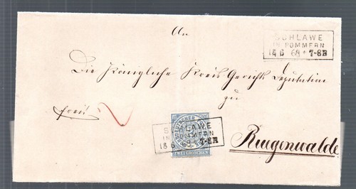 Ndp 1868 freimarke - 1868, auf