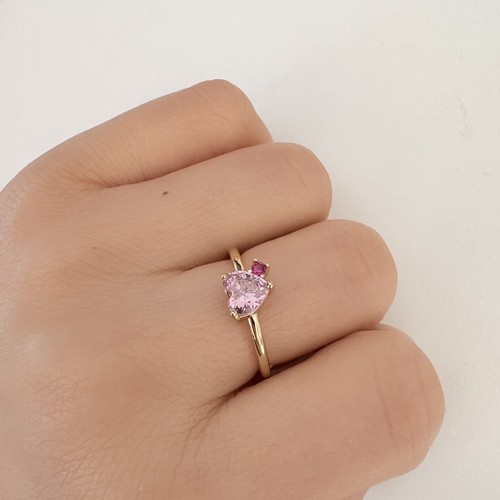 Vergoldete offener ring mit - ring,