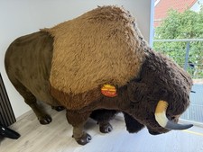 Steiff Tier Bison Studio Plüschtier 180cm Sammler Modell sehr selten Ausstellung