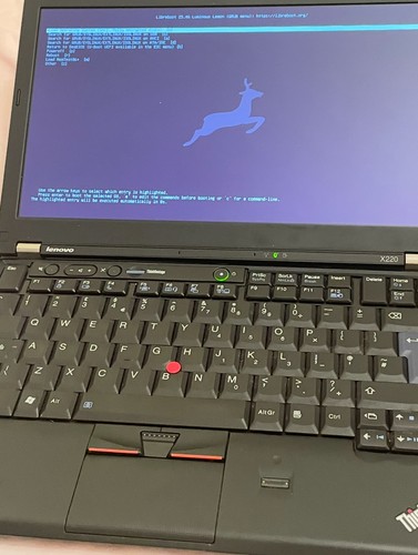 Libreboot x220 thinkpad - libreboot,