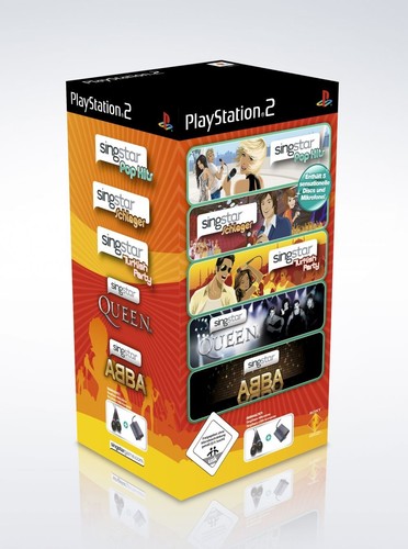 Ps2 singstar superpack pop - superpack,