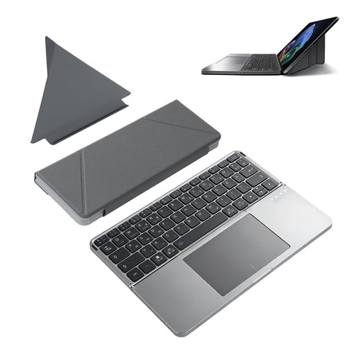 Faltbare tastatur mit touchpad - tastatur,