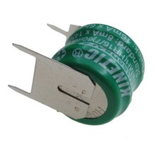 X2/X5/x10 NiMH Akku MH80B2AL3 3-pin 2,4V 80mAh Kinetic Ersatzakku THT 15.6x12mm