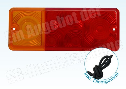 Lichtscheibe ersatzglas - 5x,