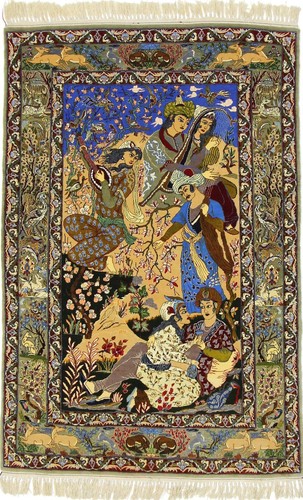 Feiner isfahani bild - isfahani, seide